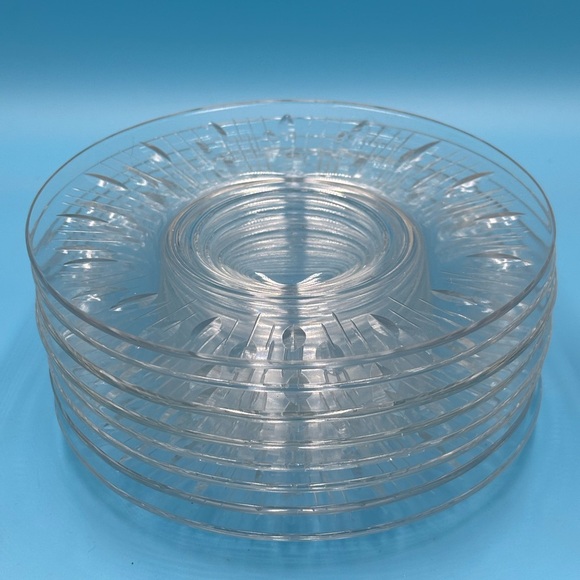 Vintage Phillips Cut Glass Co. Montreal, Canada. 6 Wine Goblets. 20 Piece Set. - Picture 5 of 10